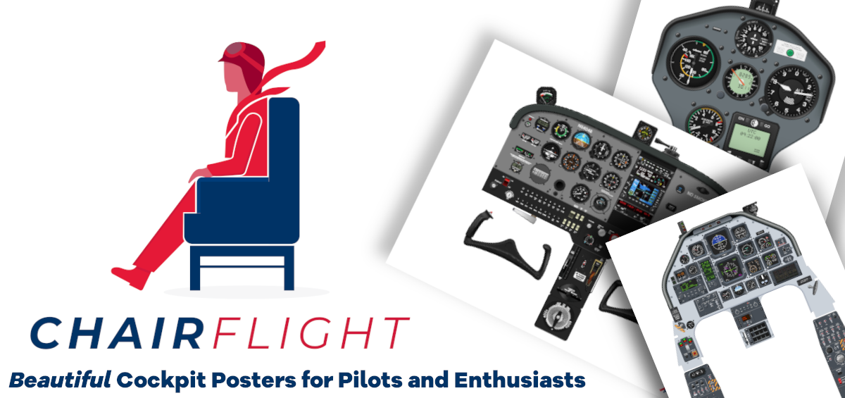 ChairFlight Cockpit Posters